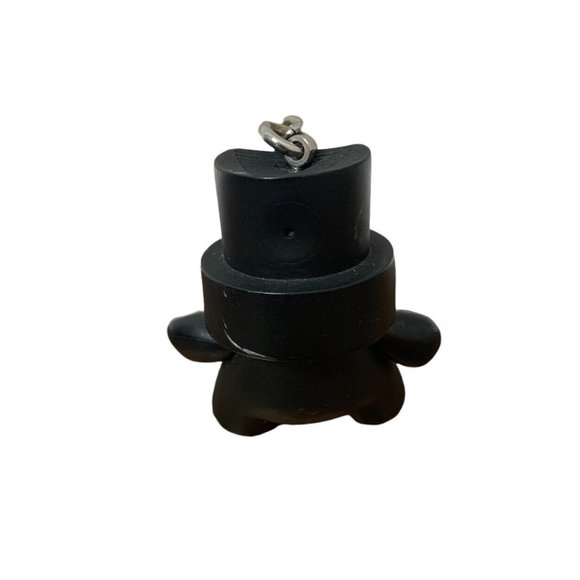 Black Fatcap Keychain Key Chain Kidrobot For Tote Bag TADO FATCAPS Replacement - Picture 3 of 7
